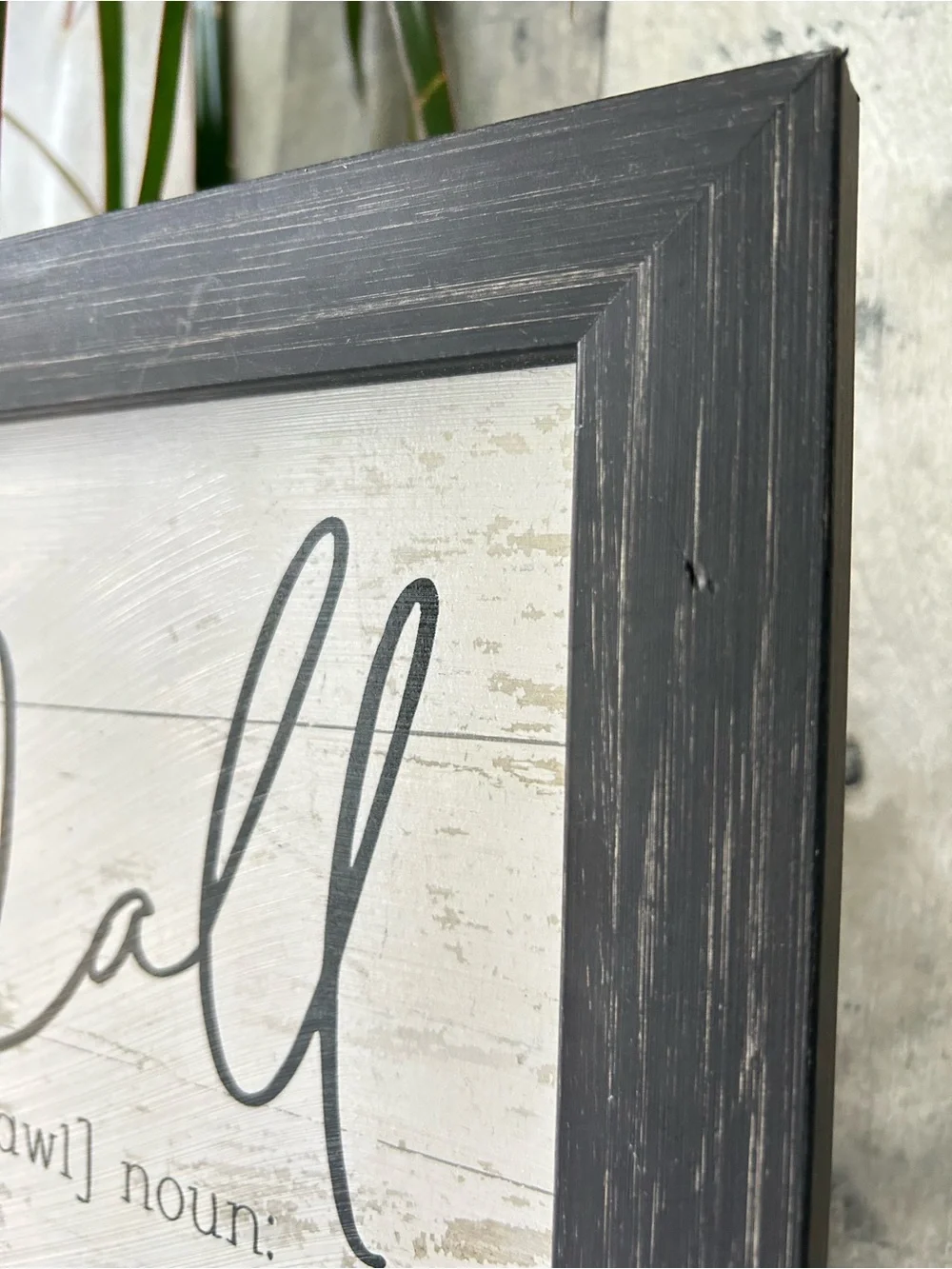 🌴Humorous Wall Sign With a Message Framed with Wood